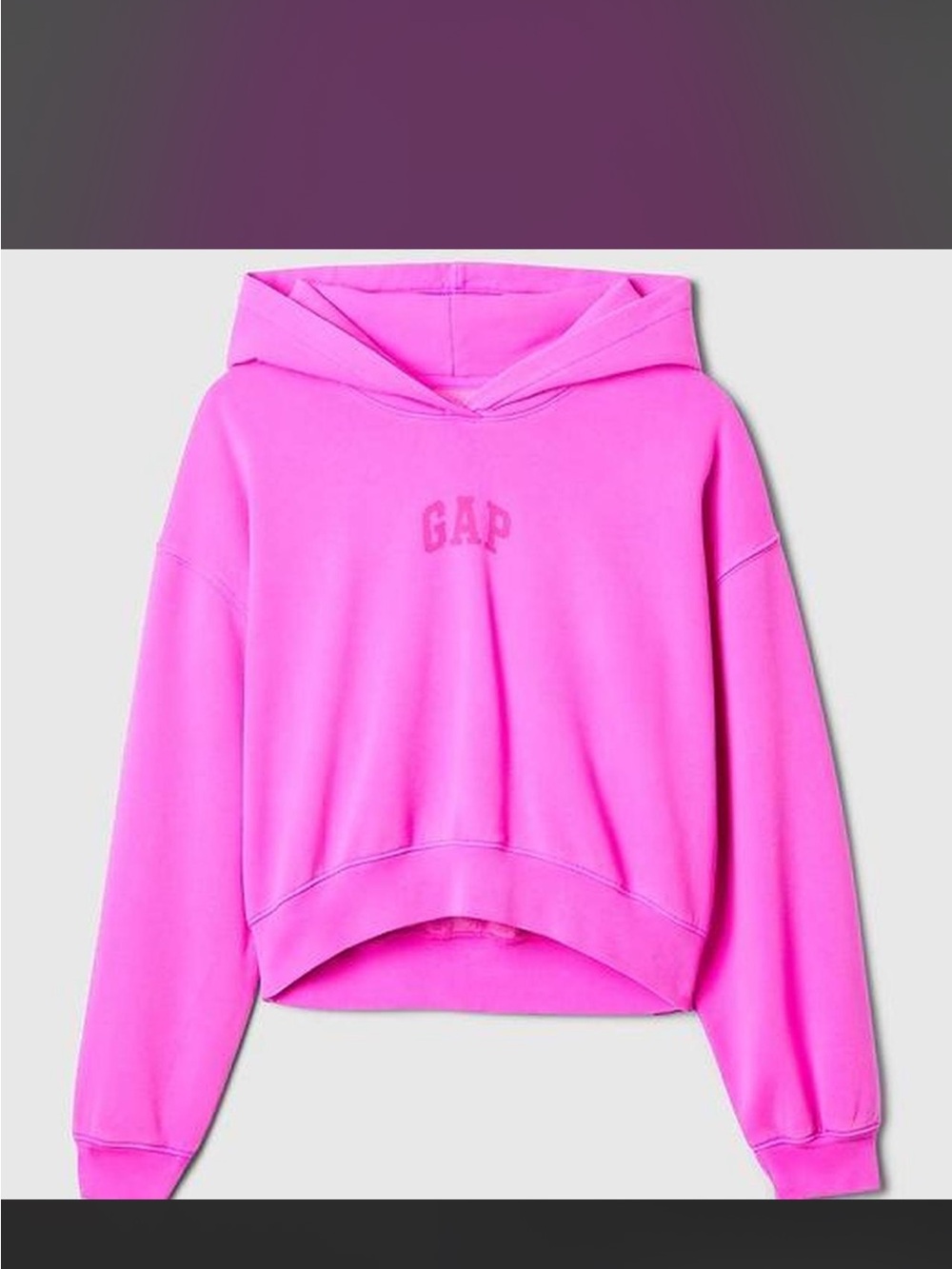 GAP Pink Hoodie